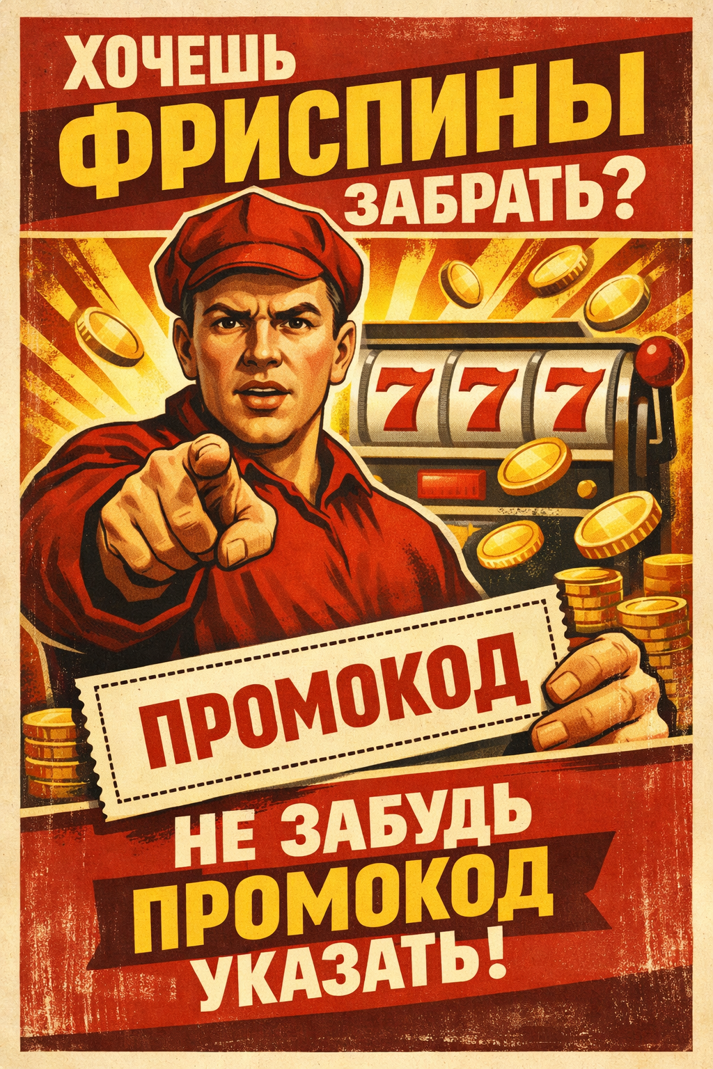 Введите промокод при регистрации